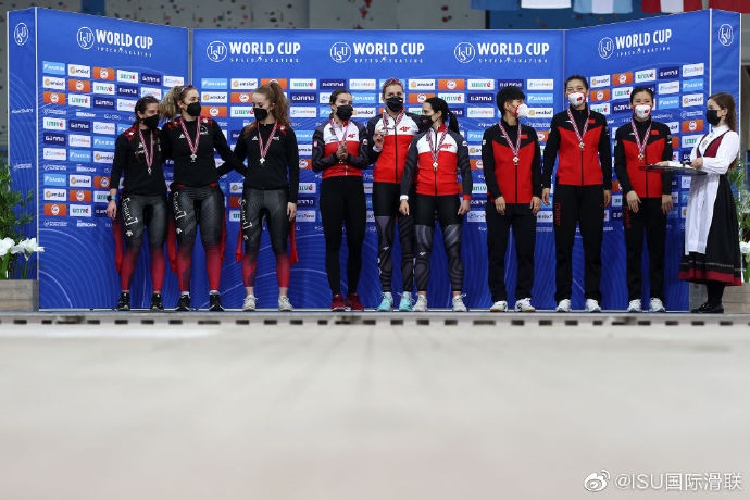 圖片來源：國際滑冰聯(lián)盟官方微博。