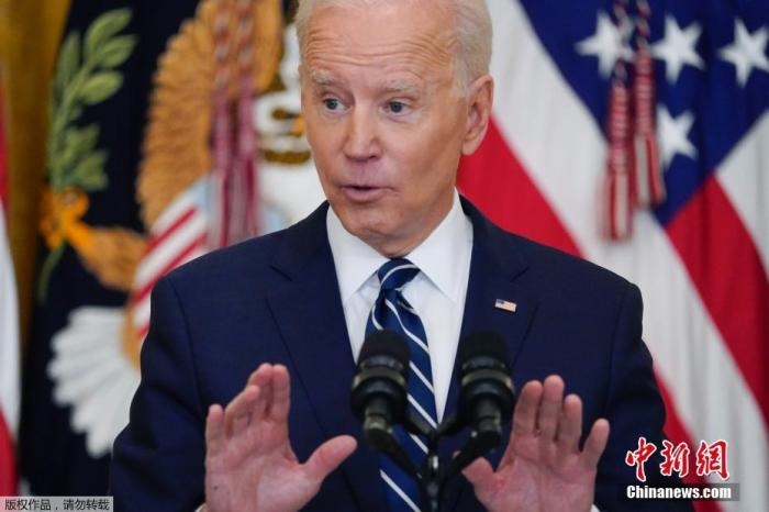 資料圖：美國(guó)總統(tǒng)拜登。