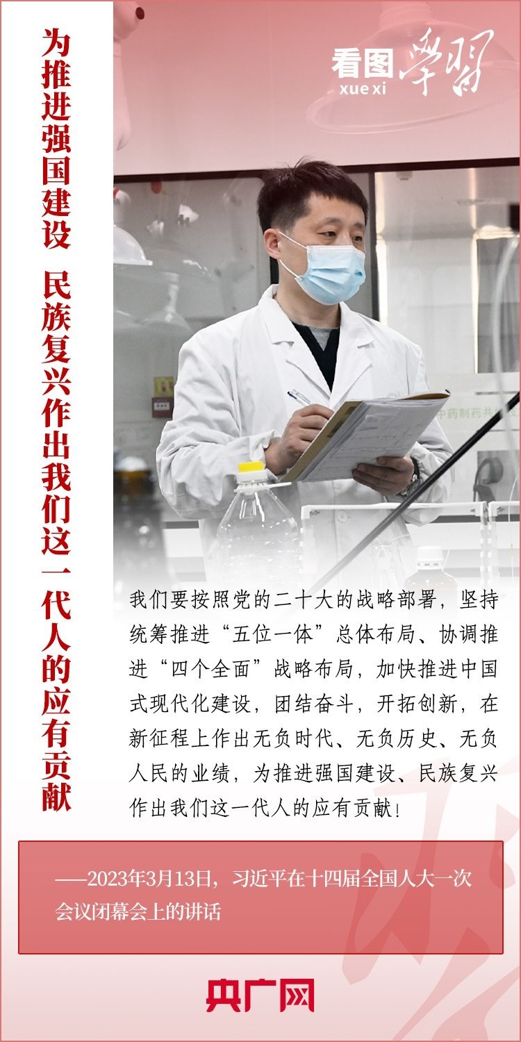 看圖學(xué)習(xí)丨為推進(jìn)強(qiáng)國(guó)建設(shè)、民族復(fù)興作出我們這一代人的應(yīng)有貢獻(xiàn)