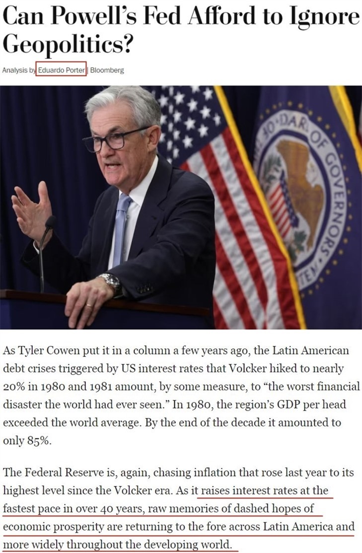 十次加息，美國如何傷害了世界