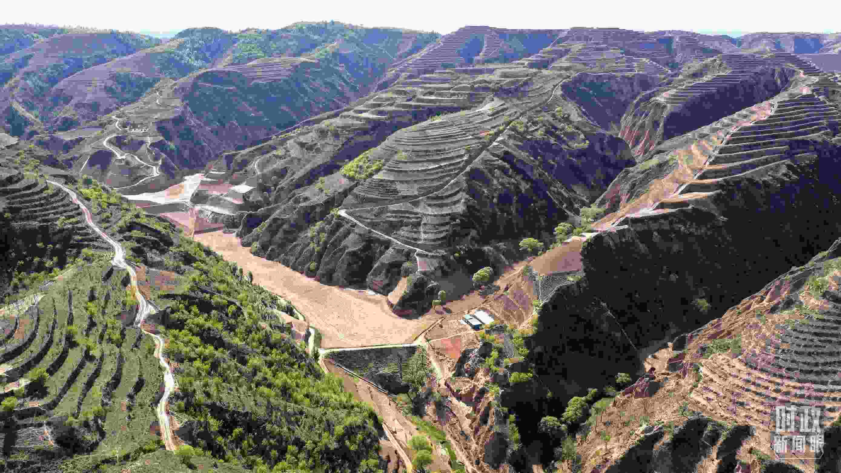 △陜西高原地貌。（圖／視覺中國）