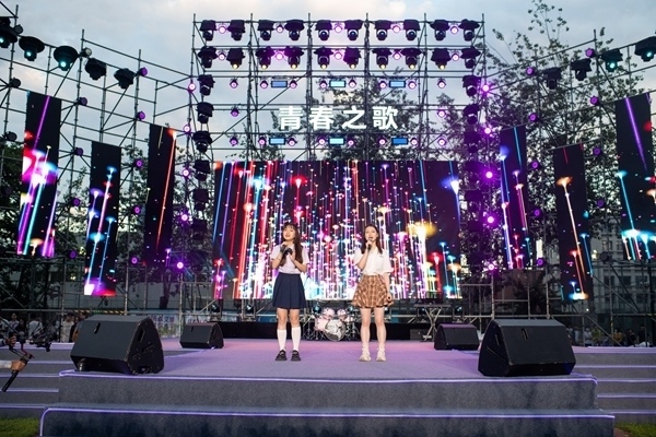 歌會(huì)現(xiàn)場(chǎng)。人民網(wǎng)記者 翁奇羽攝