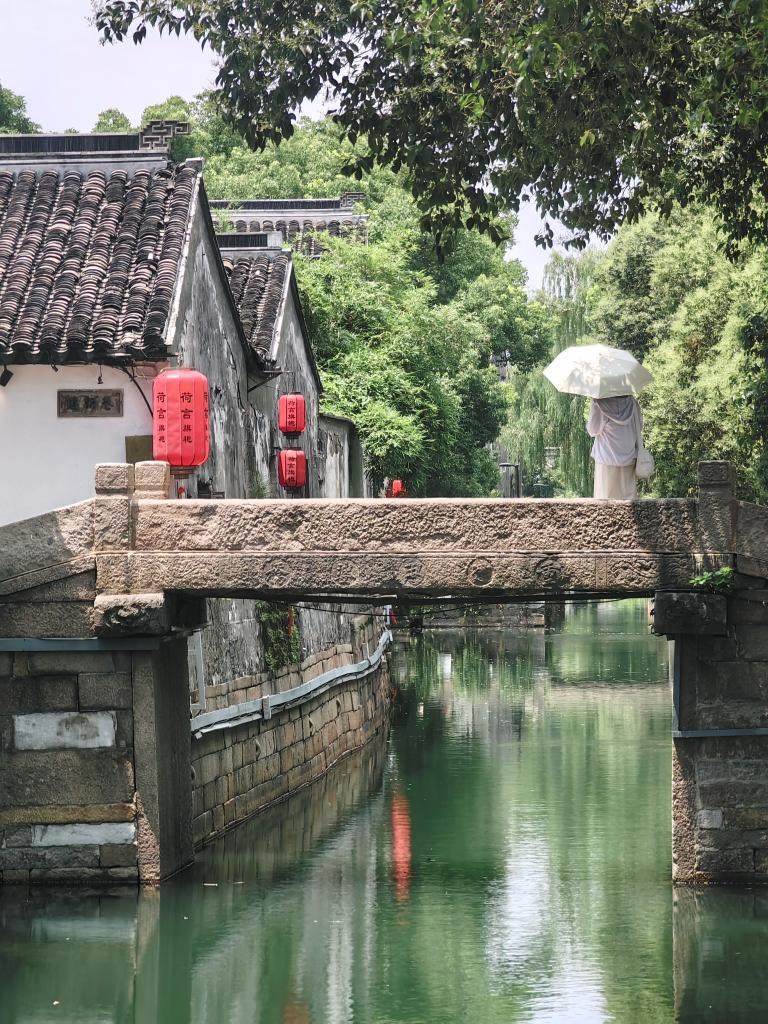 7月6日拍攝的平江歷史文化街區(qū)一景。新華社記者 楊依軍 攝