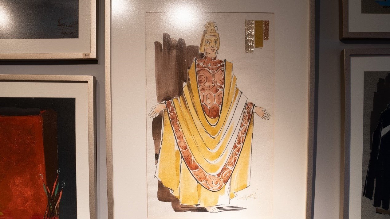 卡贊扎基斯的作品被改編成戲劇。人民網(wǎng)記者 葛泰佚攝