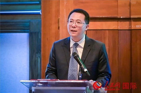 吳文海致辭。人民網(wǎng) 郭錦標(biāo)攝