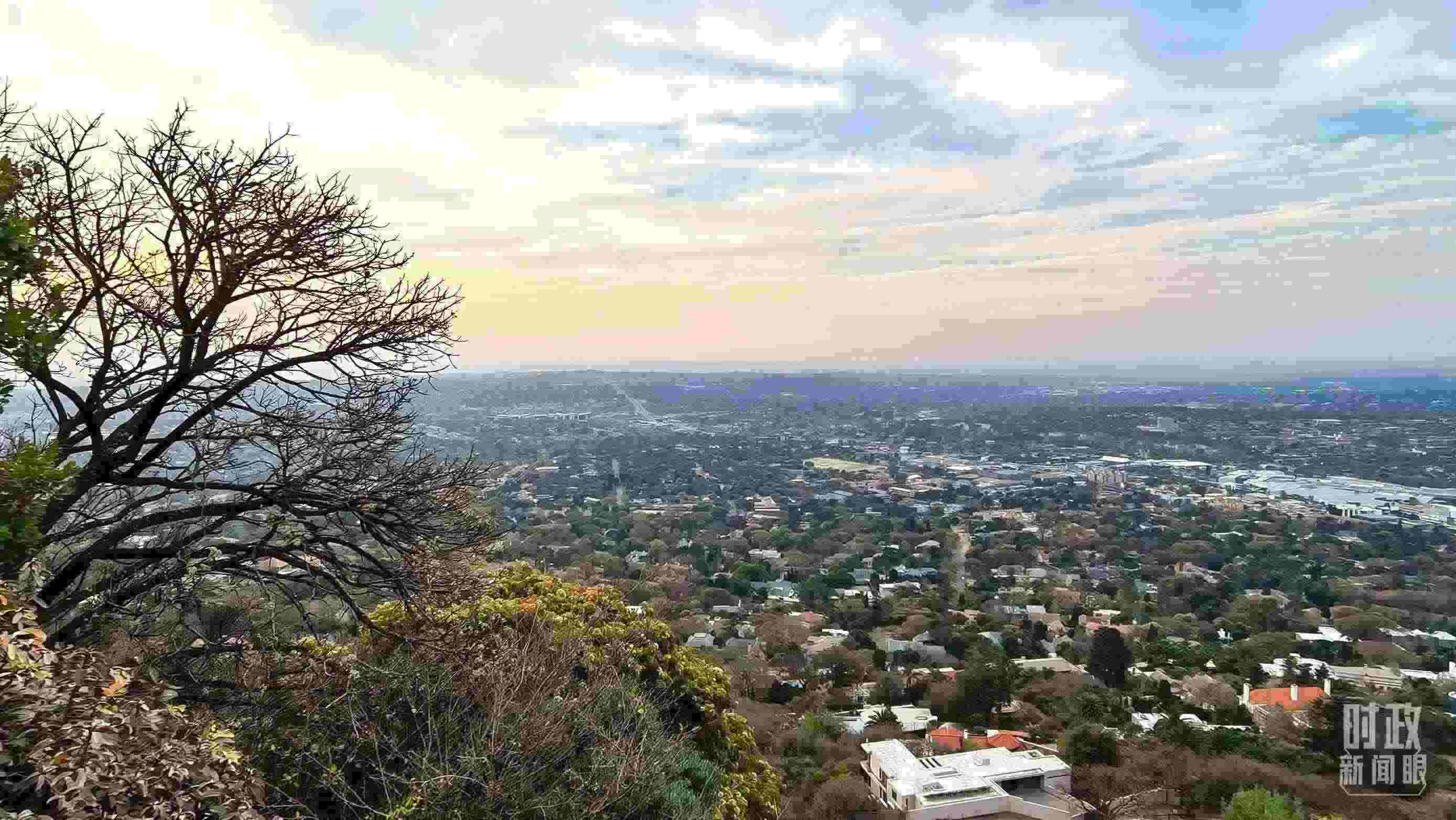 △南非約翰內斯堡。（總臺央視記者韓銳拍攝）