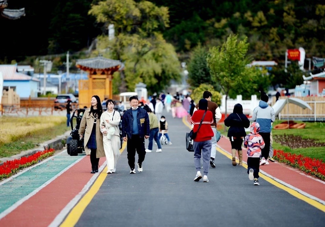 光東村干凈整潔的街區(qū)。主辦方供圖