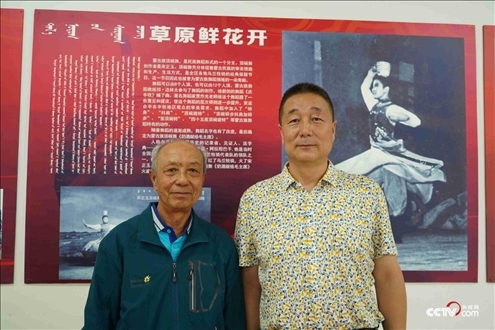 ?。▽O普〔左〕與吳恩〔右〕 央視網(wǎng)記者隋佳桐 攝）