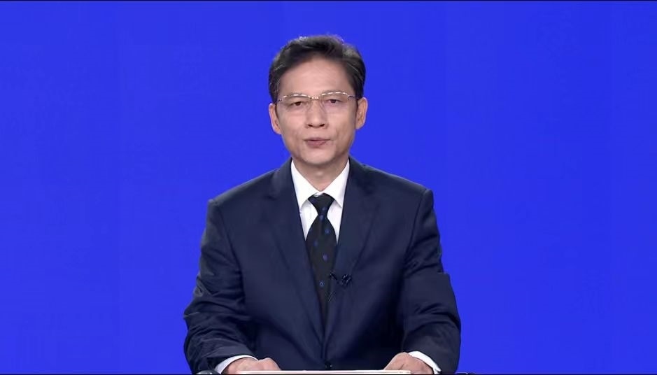 劉昆致辭。中國駐東盟使團供圖