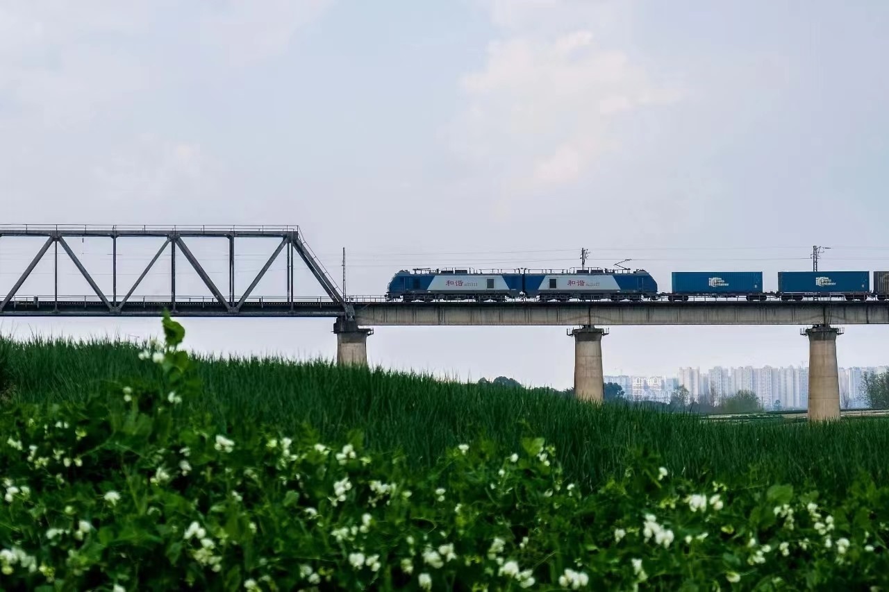 國鐵集團發(fā)布中歐班列全程時刻表成果。國鐵集團供圖