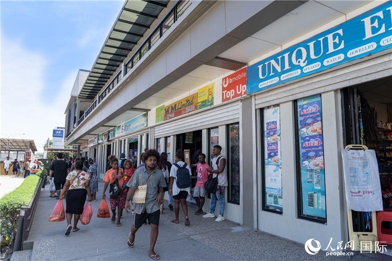 2023年9月12日，所羅門群島首都霍尼亞拉街景。人民網(wǎng) 賀吉攝