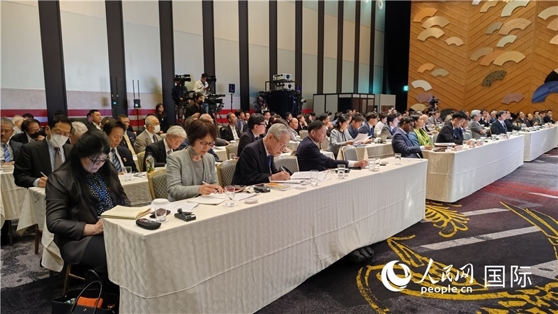 “一帶一路”倡議十周年國際研討會現(xiàn)場。人民網(wǎng) 蔣曉辰攝