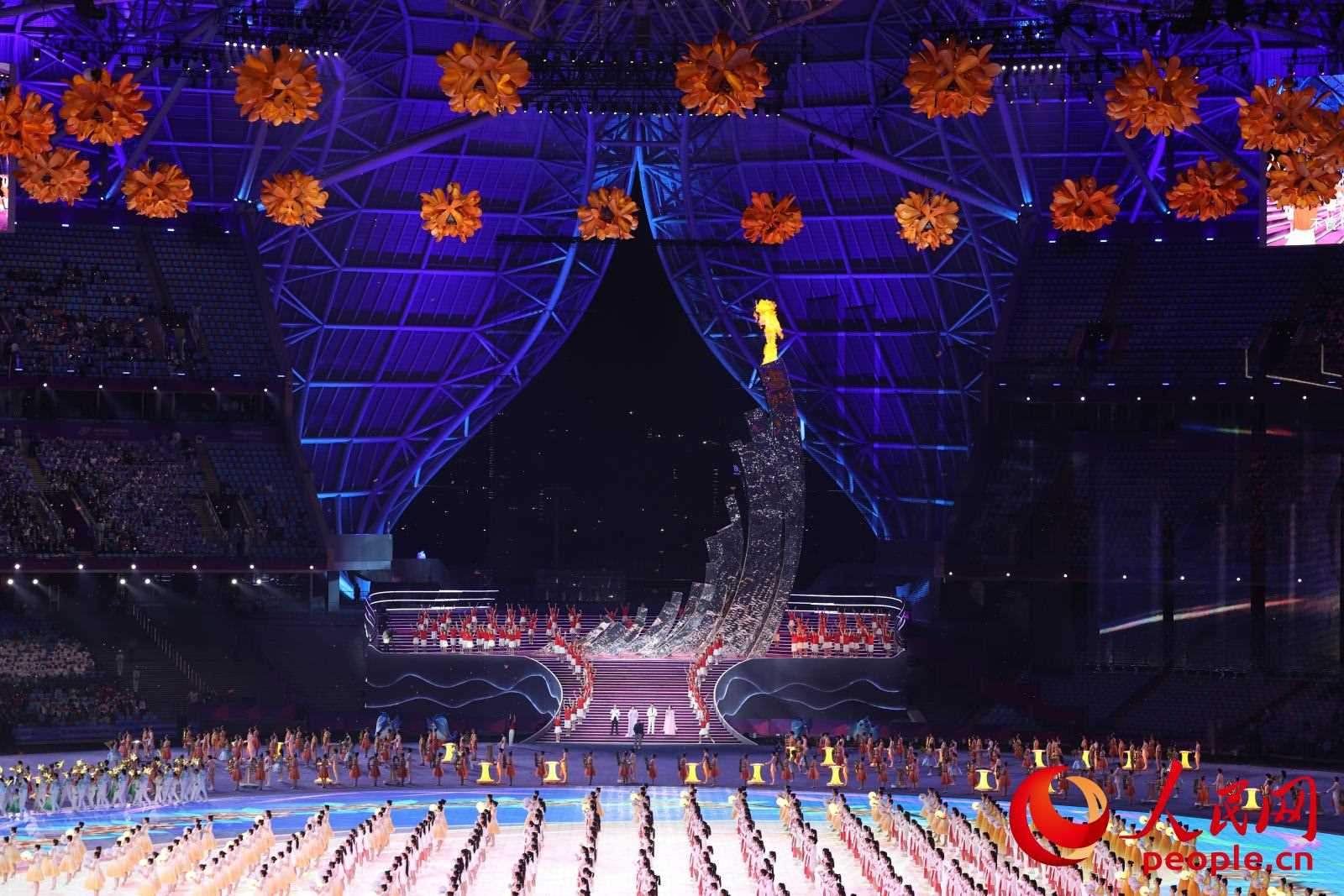 開(kāi)幕式現(xiàn)場(chǎng)。人民網(wǎng) 周靜圓攝