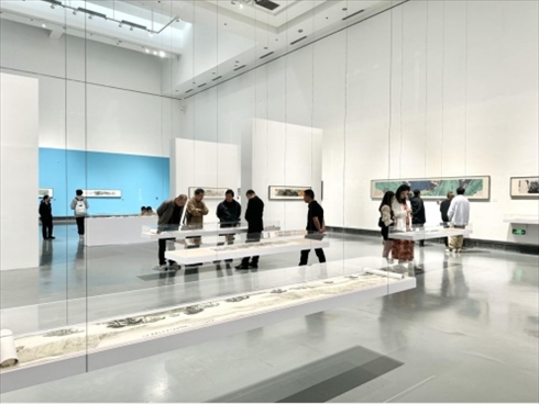 畫展現(xiàn)場。主辦方供圖