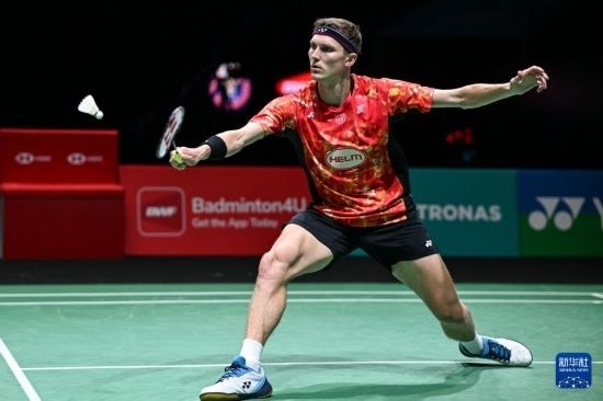 1月13日，安賽龍在比賽中。新華社記者 程一恒 攝