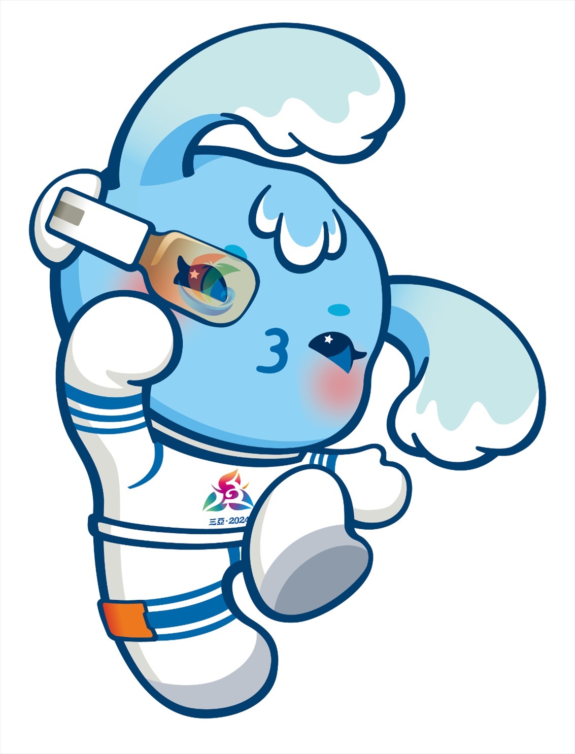 第十二屆全國(guó)少數(shù)民族傳統(tǒng)體育運(yùn)動(dòng)會(huì)吉祥物“吉貝”。第十二屆全國(guó)少數(shù)民族傳統(tǒng)體育運(yùn)動(dòng)會(huì)組委會(huì)供圖