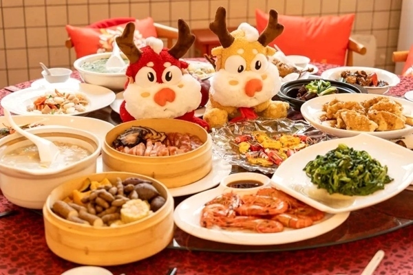 同濟(jì)大學(xué)推出新春團(tuán)圓宴。校方供圖