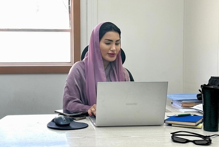 卡爾圖姆在工作中。中石化南京工程中東公司供圖