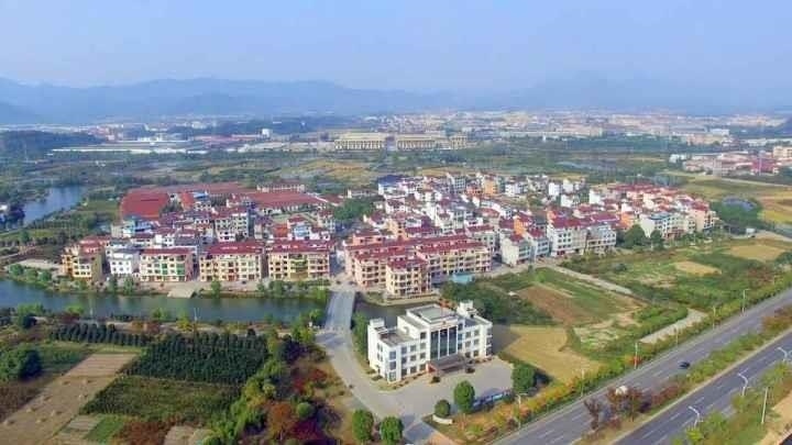 △俯瞰后陳村。