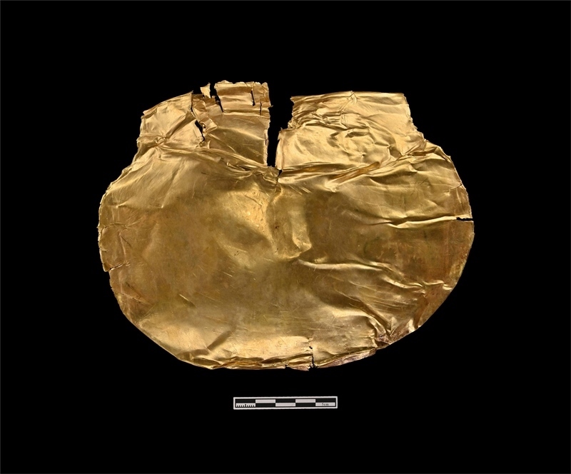 金覆面。中國(guó)文物報(bào)社供圖