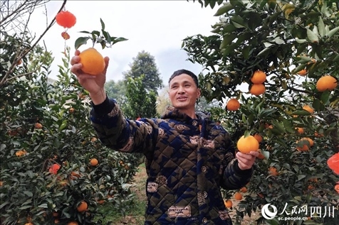 鐵牛村村民趙光進。人民網(wǎng)記者 朱虹攝