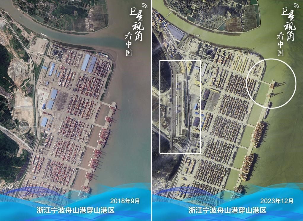 浙江寧波舟山港穿山港區(qū)新建1個(gè)泊位及鐵路穿山港站。