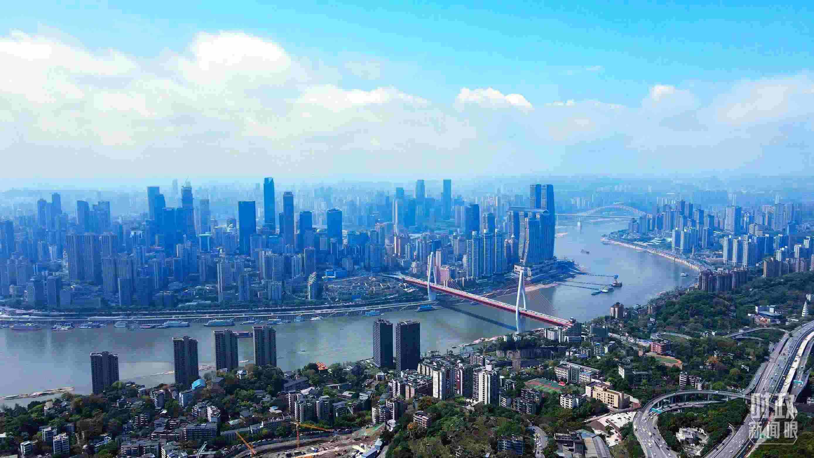 △重慶。（總臺記者謝鵬拍攝）