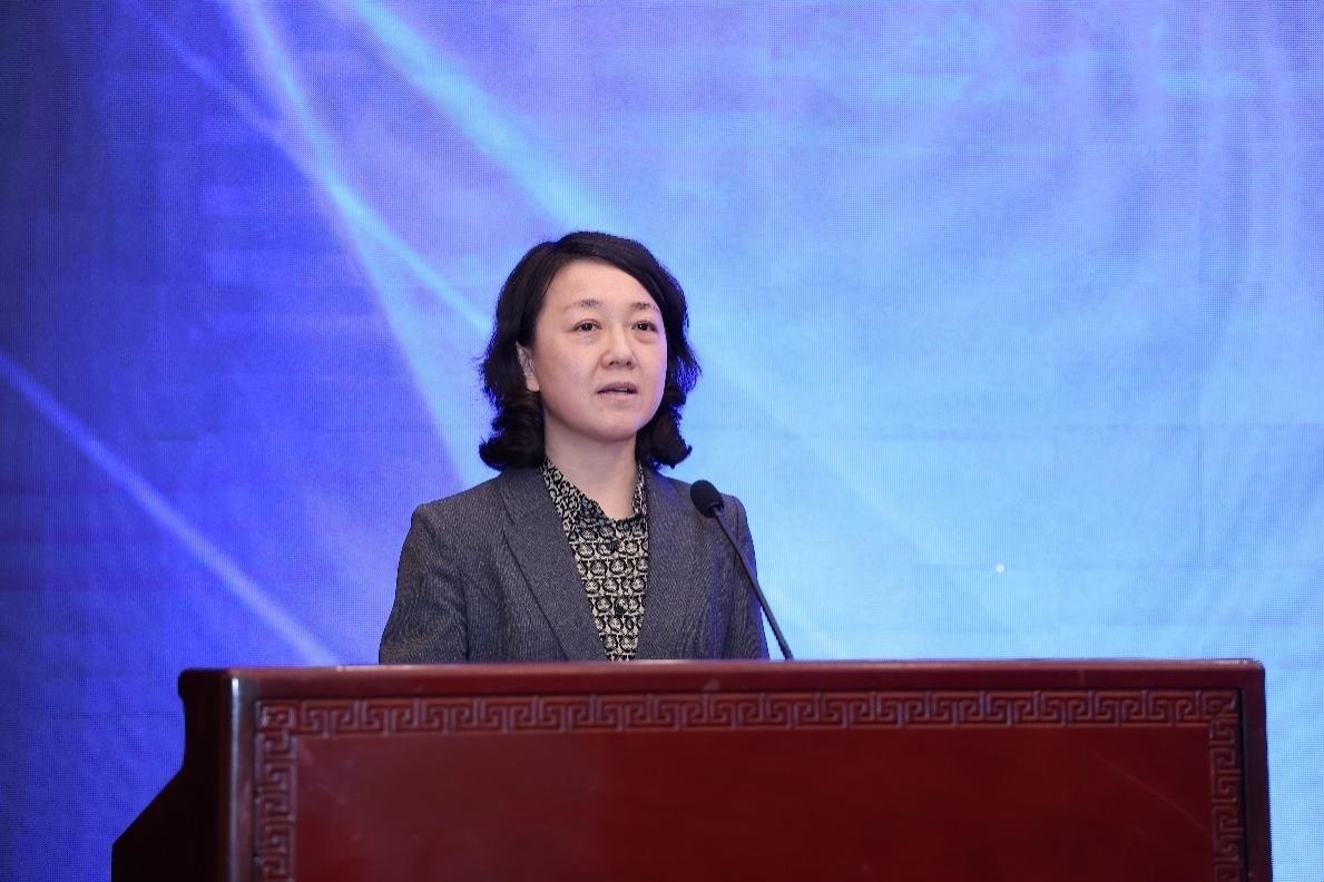 中華全國新聞工作者協(xié)會黨組成員、書記處書記吳兢致辭。主辦方供圖