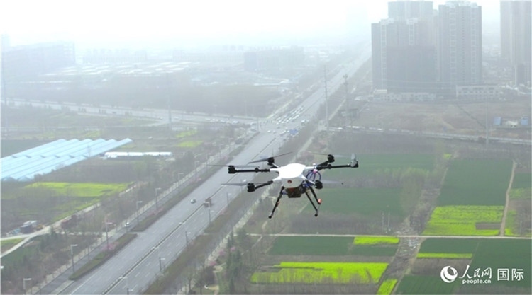 無人機。人民網記者 劉寧攝