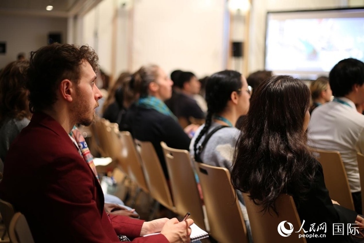 中國優(yōu)秀動畫作品推介會現場。人民網記者 于超凡攝