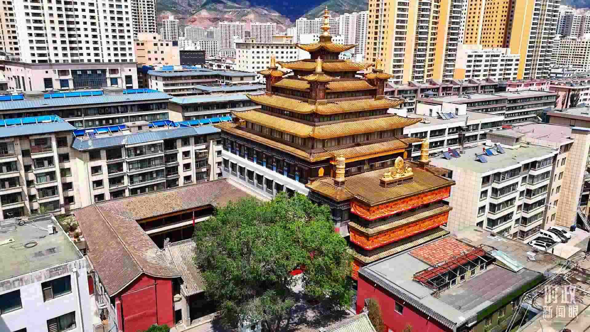 △宏覺(jué)寺。（總臺(tái)記者馬志原拍攝）