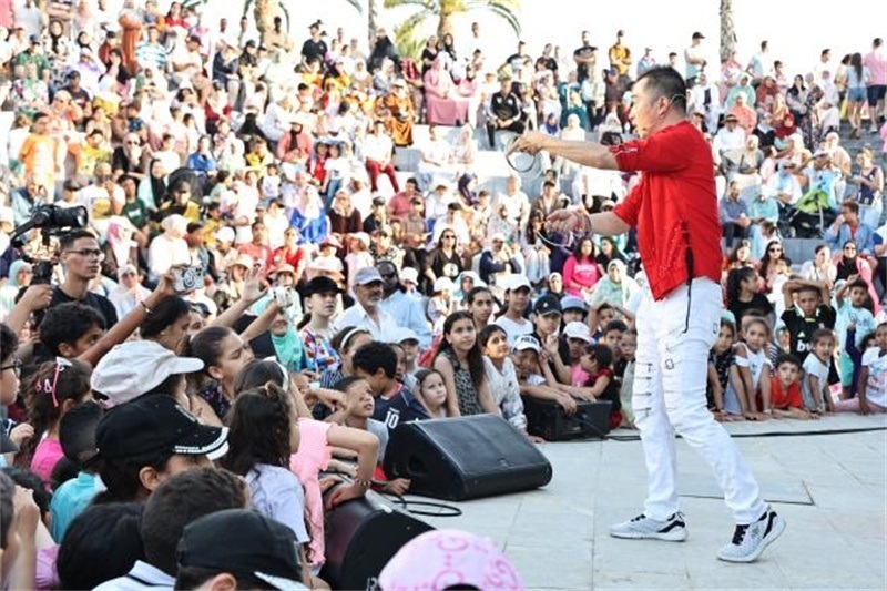 茶文化主題演出場(chǎng)景。拉巴特中國(guó)文化中心供圖