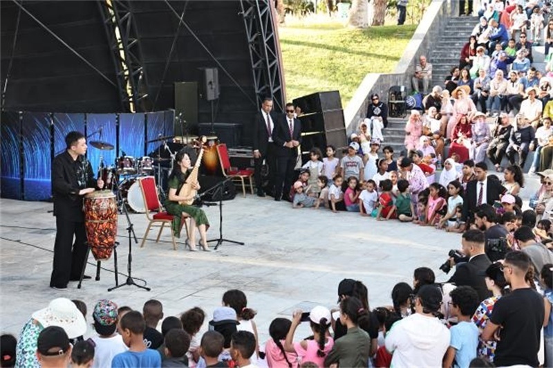 茶文化主題演出場(chǎng)景。拉巴特中國(guó)文化中心供圖