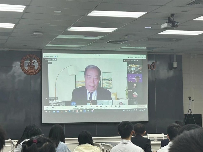 傅增有教授講座。