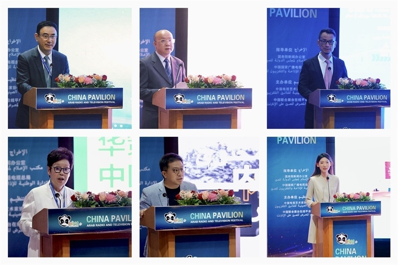 中國視聽機構(gòu)代表推介優(yōu)秀作品。主辦方供圖