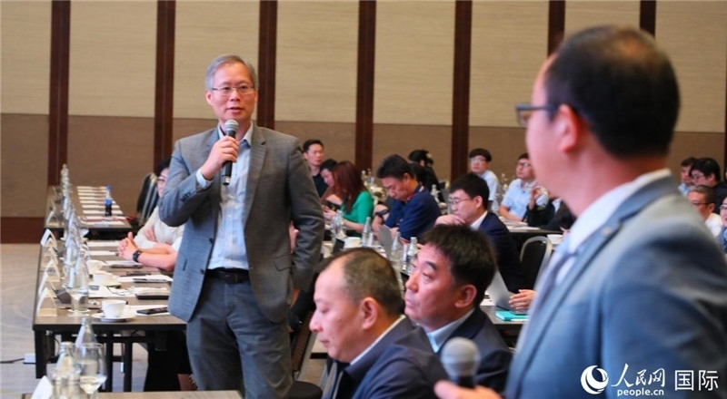 講座現(xiàn)場互動。人民網(wǎng)記者 簡承淵攝