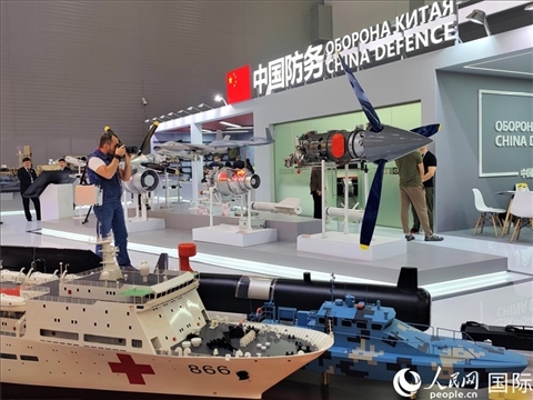 俄羅斯“軍隊-2024”國際軍事技術論壇現(xiàn)場。人民網(wǎng)記者 于宏建攝