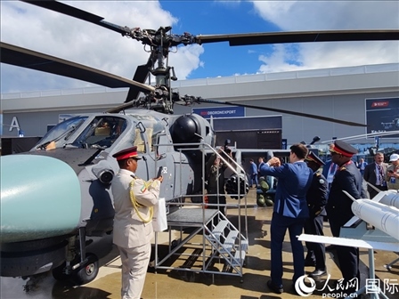 俄羅斯“軍隊-2024”國際軍事技術論壇現(xiàn)場。人民網(wǎng)記者 于宏建攝