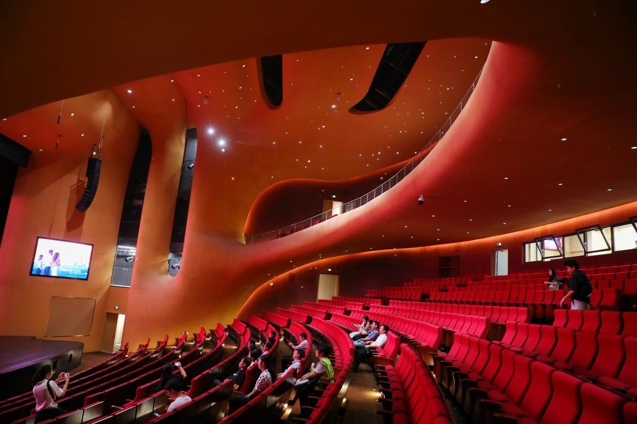 劇場內(nèi)部空間?！吨袊?jīng)濟(jì)周刊》記者 肖翊攝