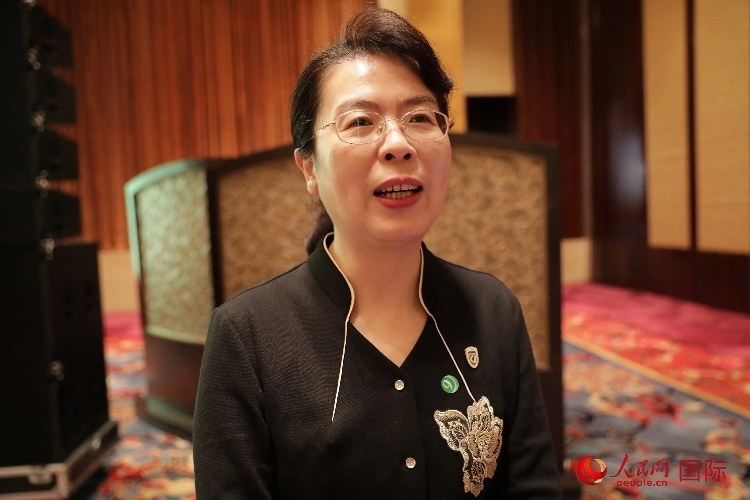 北京外國(guó)語(yǔ)大學(xué)亞洲學(xué)院院長(zhǎng)、中國(guó)馬來(lái)研究中心主任蘇瑩瑩教授接受人民網(wǎng)采訪。人民網(wǎng) 王婧攝