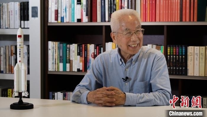 中國工程院院士龍樂豪。(中國運載火箭技術研究院供圖)