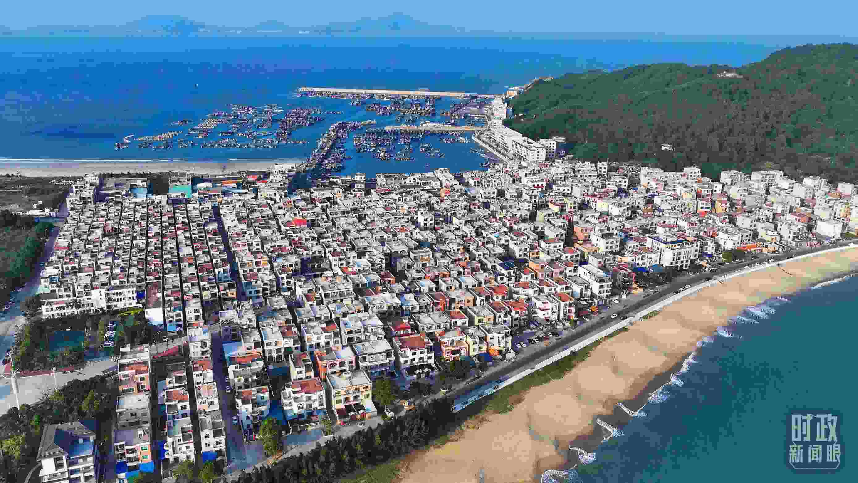 △澳角村。（總臺記者李鵬沖拍攝）