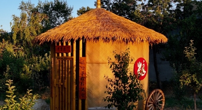 老奇臺人民法庭“土圓倉”調解室。老奇臺人民法庭供圖