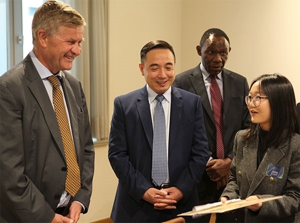 活動現(xiàn)場。中國駐歐盟使團供圖