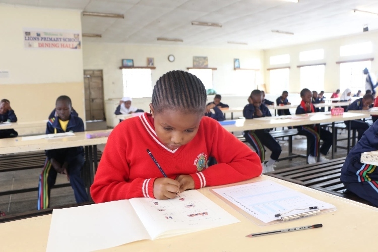 考場現(xiàn)場。埃格頓大學(xué)孔子學(xué)院供圖