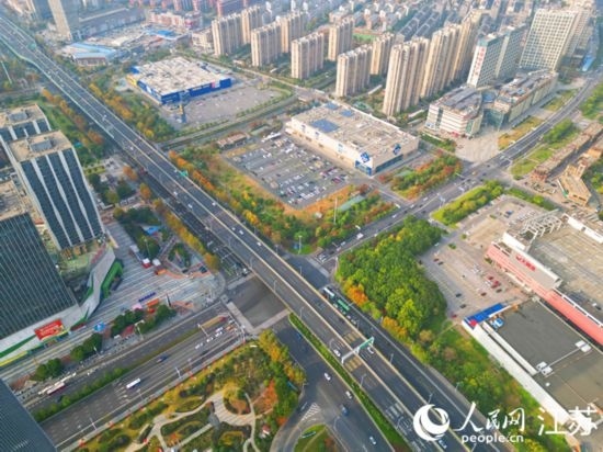 崇川區(qū)北大街便民商圈。人民網記者 王繼亮攝