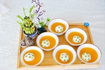 參賽作品“白雪尋蓮”。主辦方供圖