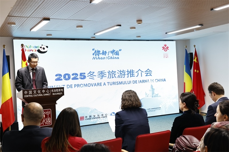推介會現(xiàn)場。布加勒斯特中國文化中心供圖
