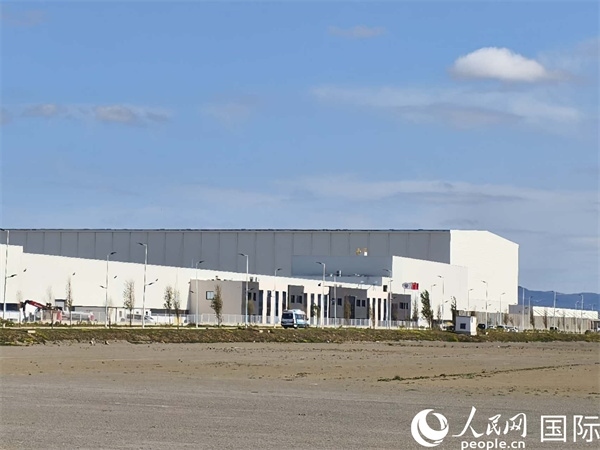 科技城內(nèi)已經(jīng)建成的工廠。人民網(wǎng)記者 黃培昭攝