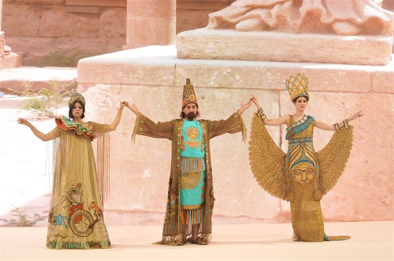 伊拉克時(shí)尚館去年9月舉辦的時(shí)裝展一景。伊拉克時(shí)尚館供圖